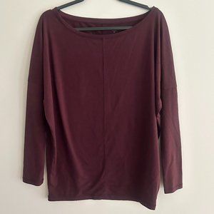 Athleta Long Dolman Sleeve Top (XS)